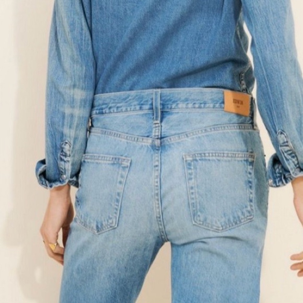 Edwin- Kali Patchwork Ankle Jeans - image 3